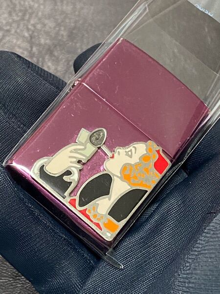 zippo ウィンディ 立体メタル 希少モデル ヴィンテージ 2001年製 WINDY シルバーインナー 2002年製