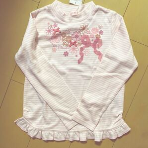 新品 メゾピアノ 長袖Tシャツ 140 130