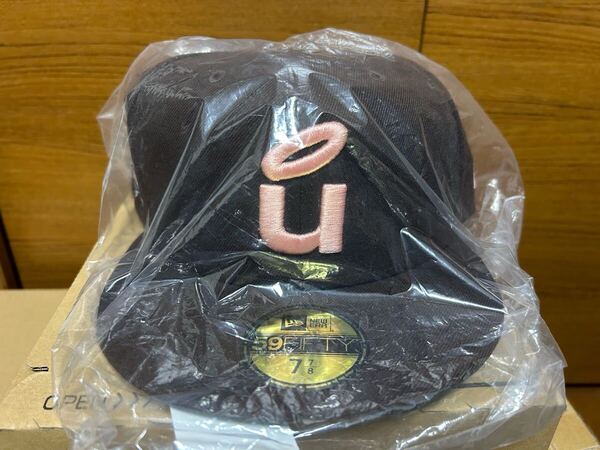 7 7/8 62.5cm 新品未使用 NEWERA UNION U HALO CAP BURNT WOOD ニューエラ ユニオン キャップ バーント ウッド ブラウン