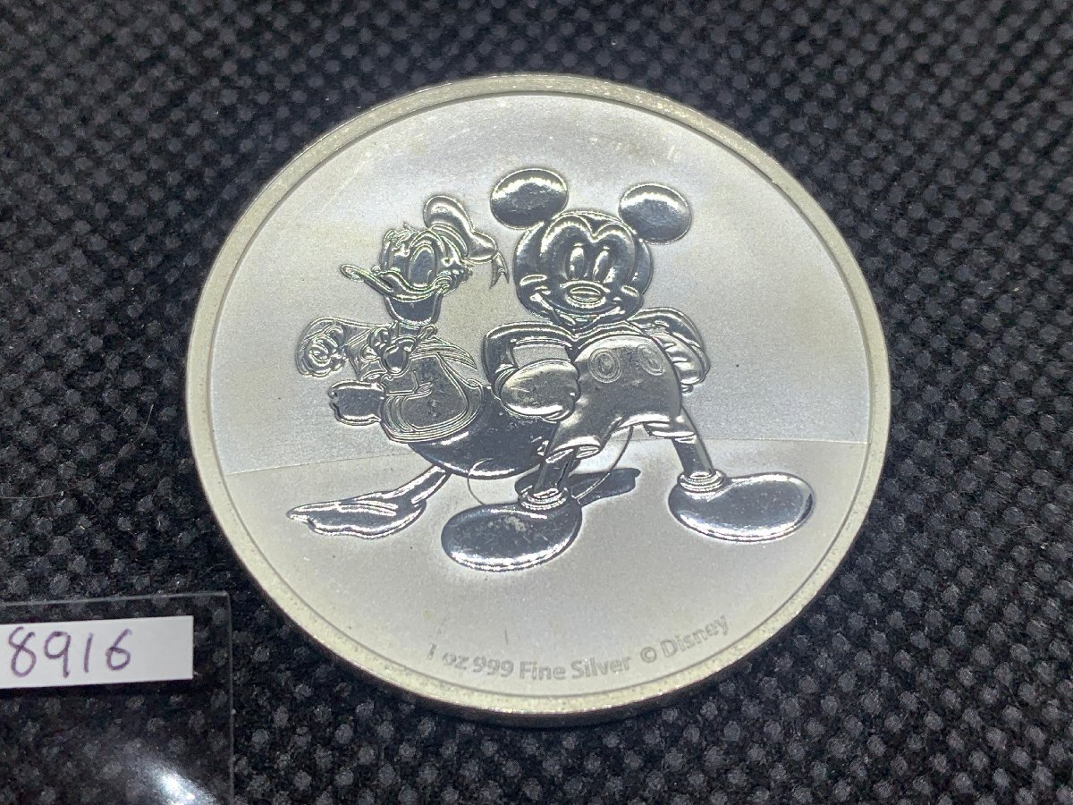 2017年 (新品) ニウエ「ミッキーマウス・蒸気船 ウィリー 」純銀