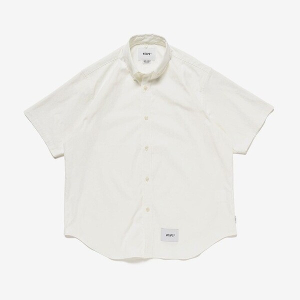 【新品】BD 02 / SS / POLY. OXFORD. COOLMAX 241CWDT-SHM08 White