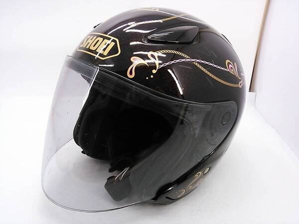 【送料無料】SHOEI ショウエイ J-STREAM Jストリーム Amo アモー ブラウン Mサイズ ジェットヘルメット