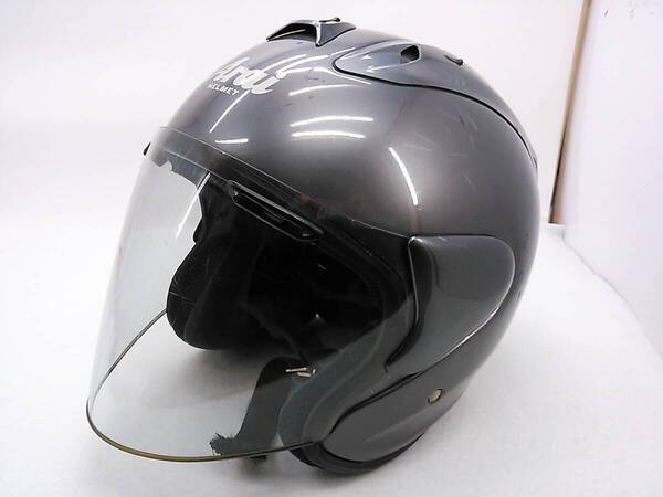 【送料無料】Arai アライ SZ-RamⅡ Ram2 GRAY グレー センターパッドMサイズ チークパッド20mm ジェットヘルメット