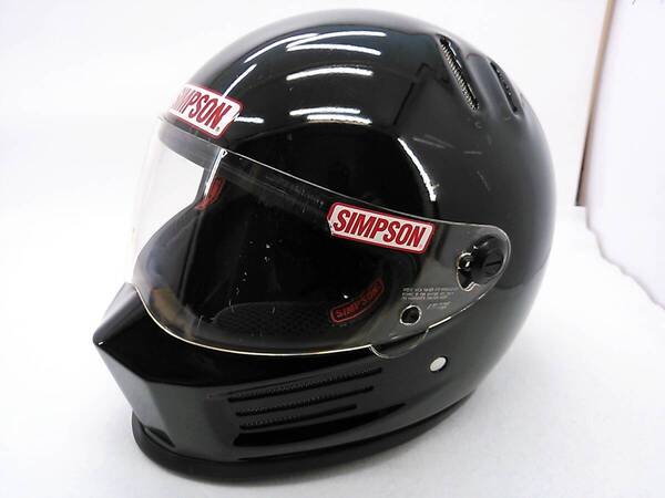 【送料無料】2020年6月製 国内正規品 SIMPSON シンプソン BANDIT Pro バンディットプロ ブラック 60cm ヘルメット