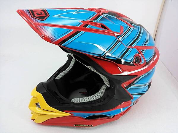 【送料無料】良品 SHOEI ショウエイ VFX-WR GLAIVE グレイヴ Lサイズ オフロードヘルメット