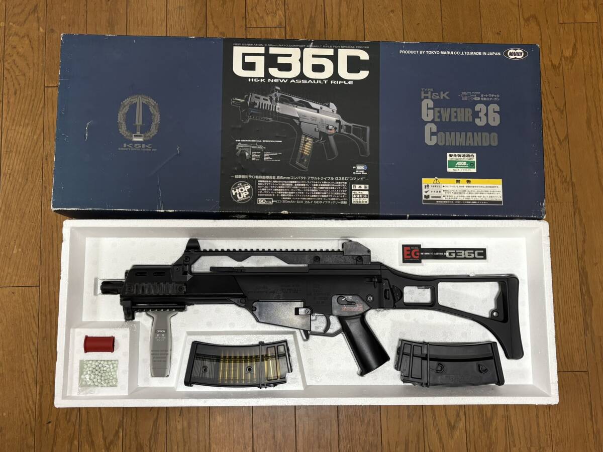 東京マルイ電動ガン!作動確認済みのジャンク扱いで! Yahoo!オークション -「マルイ g36 ジャンク」の落札相場・落札価格