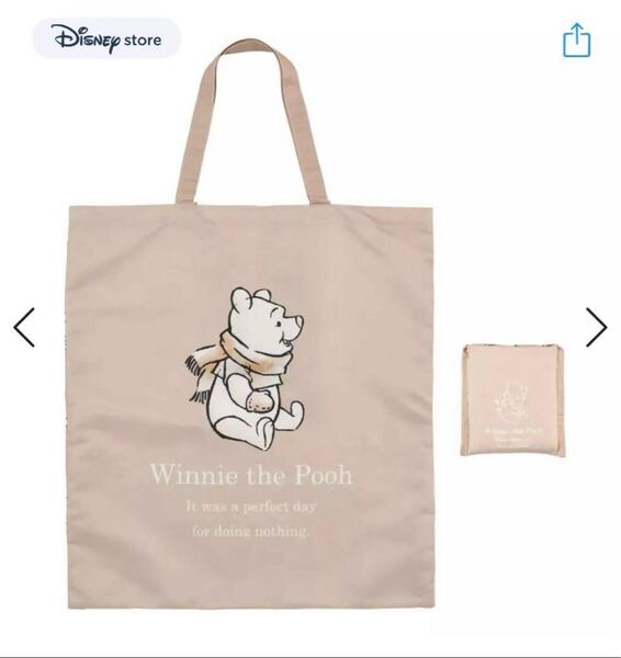 ディズニーストア トートバッグ エコバッグ ディズニー プーさん トートバッグ