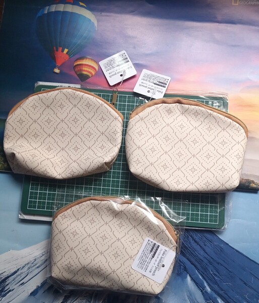 ◇☆ミニポーチ(小物入れ)×3個!!!◇☆タグ付!!!◇☆未使用新品!!!☆保管品!!!◇☆バラ売り可能!!!◇Pt.クーポン消化に!!!◇送料無料!!!