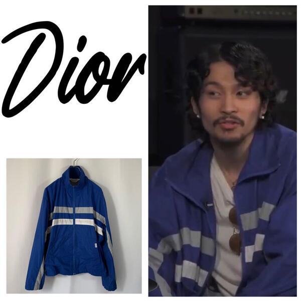 【常田大希着用】Dior vintage ナイロンジャケット ウィンドブレイカー