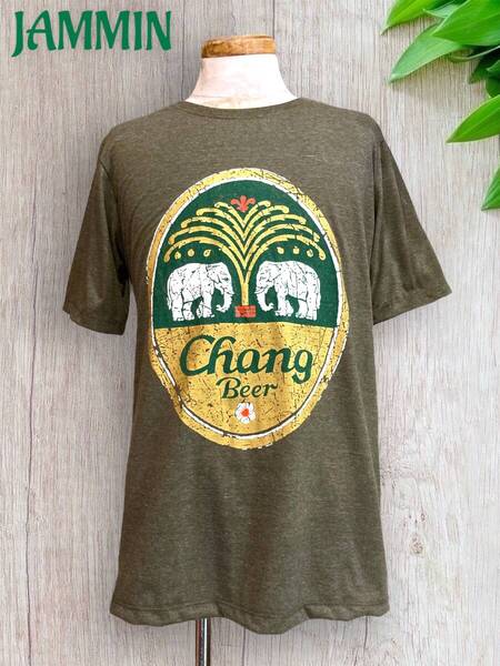 チャンビールTシャツ アジアン エスニック チャンビール ヒッピー チャンビア ビールT