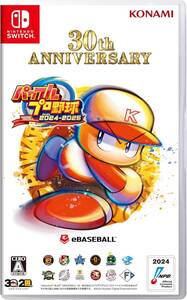 ★送料無料★【412AM】パワフルプロ野球2024-2025 ゲームソフト Switch