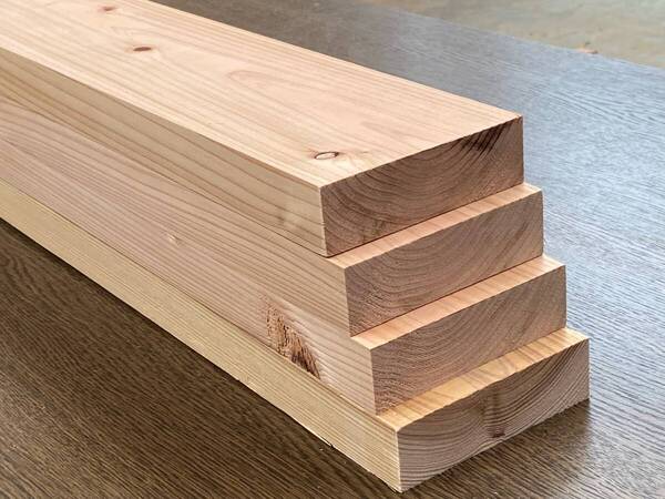 ※送料込み※ 杉板 910×105×30mm 4枚入 プレーナー 特一等 国産 無垢 天然乾燥材 木材 杉 DIY 工作 3尺