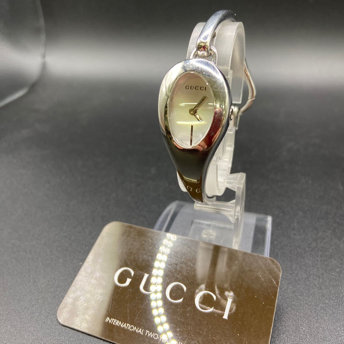 GUCCI】グッチ ホースビット フローラル バングルウォッチ 103