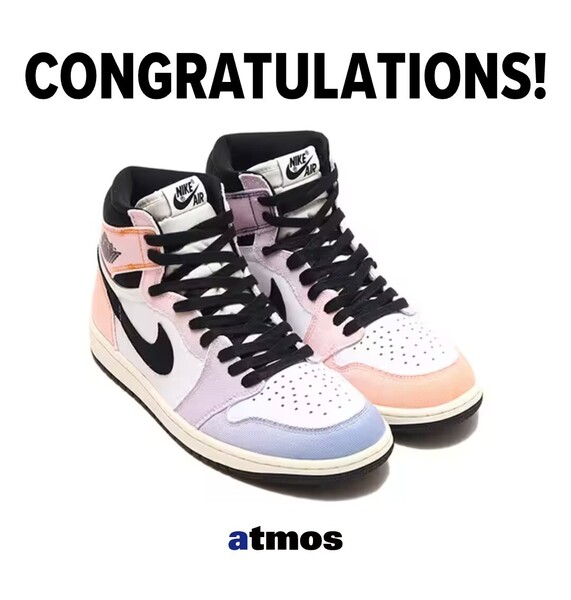 Nike Air Jordan 1 High OG Multi Color ナイキ エアジョーダン1 ハイ OG マルチカラー DX0054-805 26cm