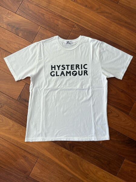 希少 美品○HYSTERIC GLAMOR ヒステリックグラマー○半袖 プルオーバー カットソー Tシャツ メンズ レディース トップス 日本製 L