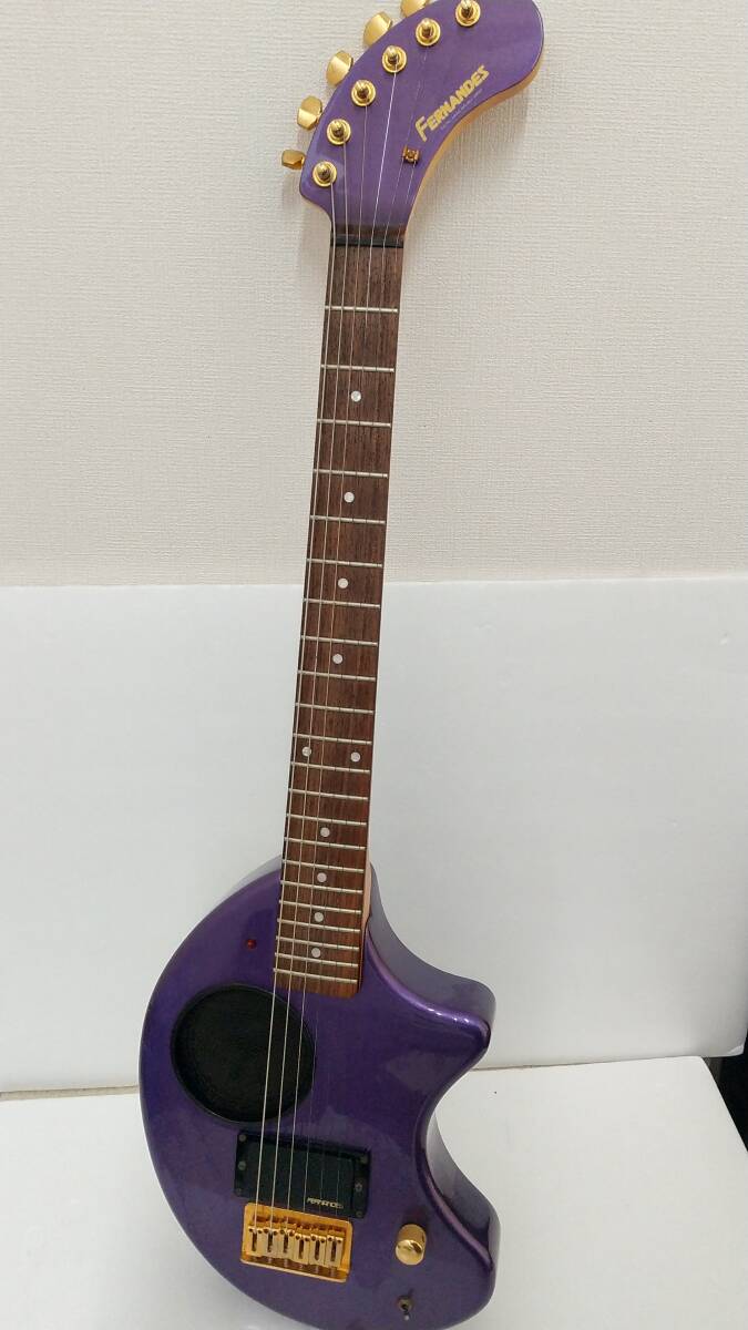 最終値下!【超美品!】ZO-3C メタリックパープル アンプ内蔵 ソフトケース付 Yahoo!オークション -「zo-3c」(フェルナンデス) (本体)の落札
