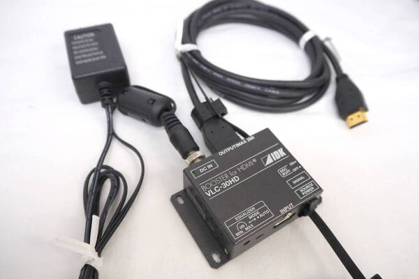 IDK★HDMI用ケーブル補償器【VLC-30HD】BOOSTER for HDMI(最大1080p/WUXGA(RB) HDCP 1.4 (パススルー)