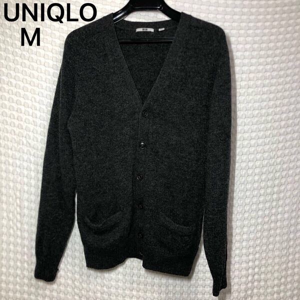 b319 UNIQLO ユニクロ ニット セーター カーディガン 古着 Vネック