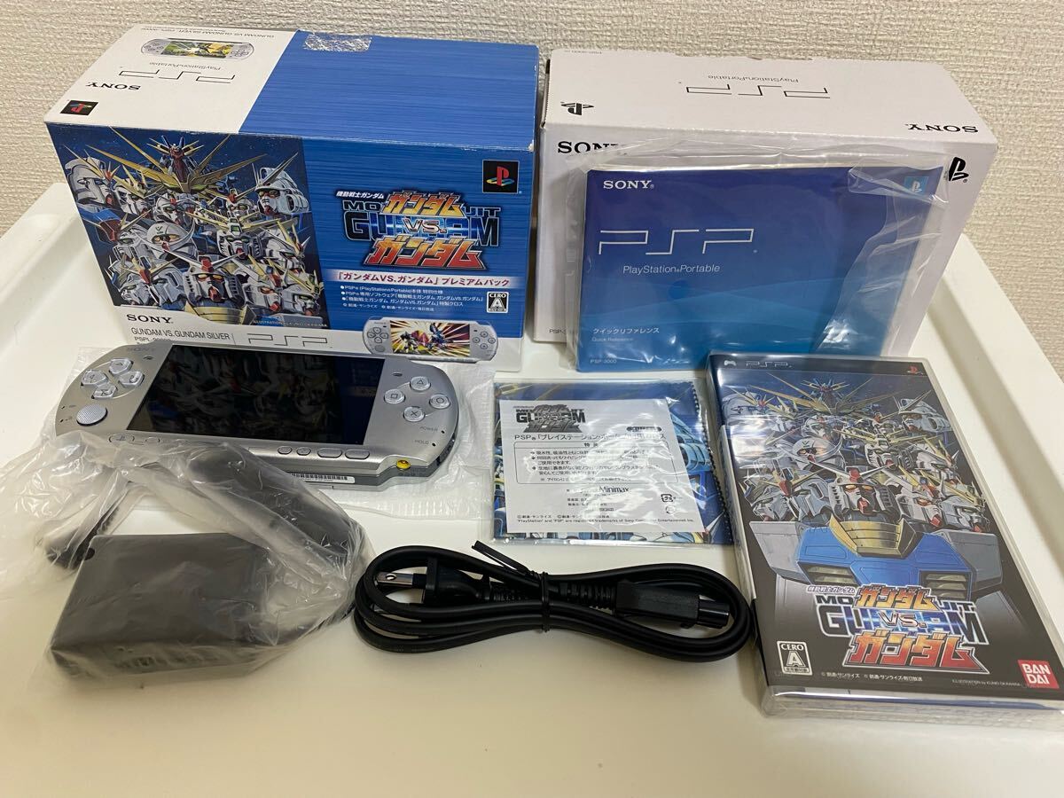 Yahoo!オークション -「pspガンダムvsガンダム」(PSP3000 Yahoo!オークション -「pspガンダムvsガンダム」(PSP3000
