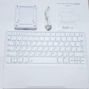 【中古品・送料無料】 超薄型Bluetoothキーボード スライドパッド TypeC充電ケーブル付き