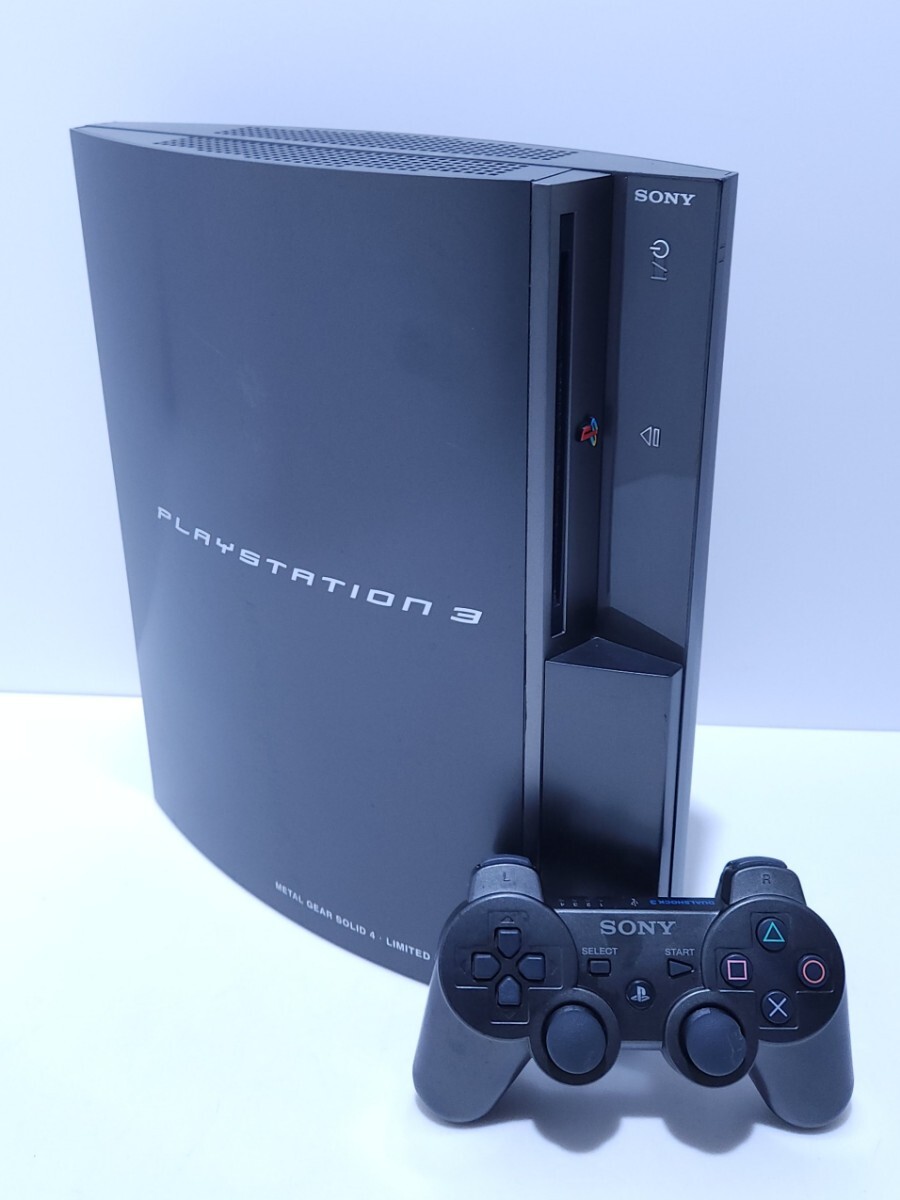 動作OK】PS3 CECHH00 クリアブラック 24-05-06