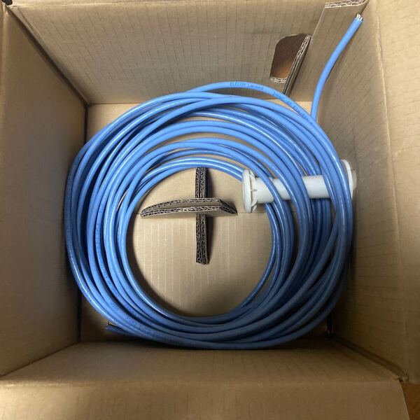 エレコム LANケーブル 自作用 RoHS指令準拠 CAT6 ブルー LD-CT6/BU100/RS