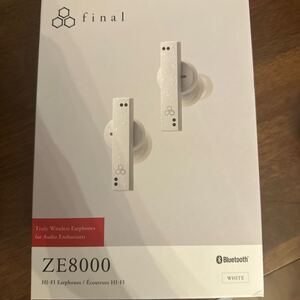 ハイエンド イヤホン final ZE8000 箱入り 未使用品 クラッシック jazz などに最適