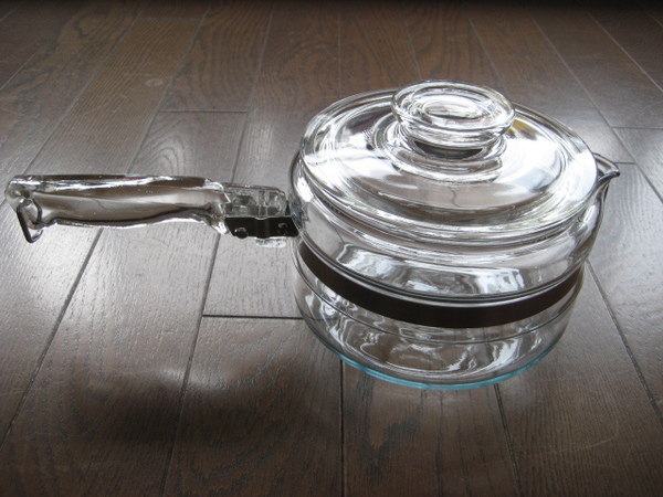 ☆オールドパイレックス フレームウェア 片手鍋 ソースパン 1QT