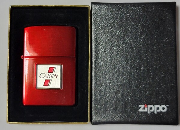 新品未使用 ジッポ キャビン 赤 zippo cabin
