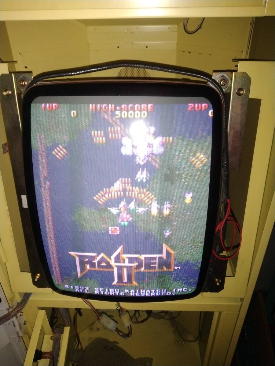 Yahoo!オークション -「雷電」(ゲーム基板) (アーケードゲーム Yahoo!オークション -「雷電」(ゲーム基板) (アーケードゲーム