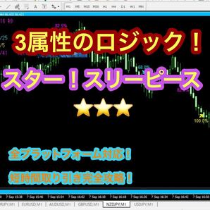 BO 1分!2分!3分3属性対応!バイナリーオプションサインツール スター!スリーピース!