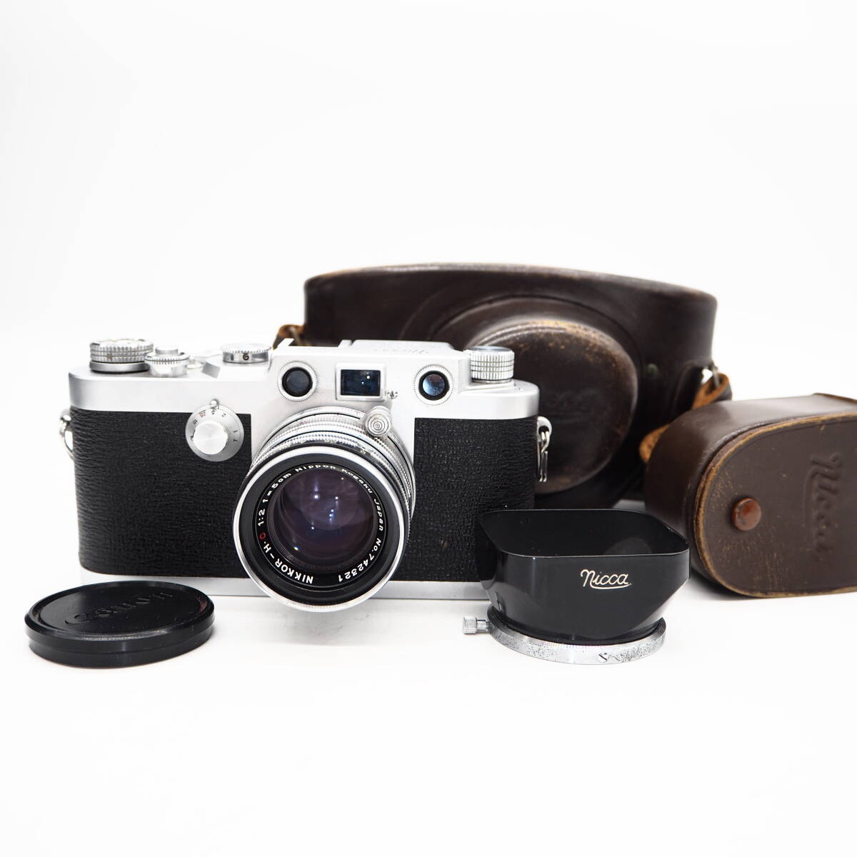Nicca 3-F / NIKKOR-H・C 1:2 f=5cm レンジファインダー Nicca 3-F / NIKKOR-H・C 1:2 f=5cm レンジファインダー