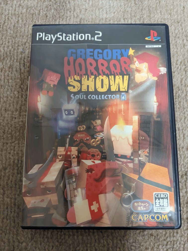 PS2・説明書あり】 グレゴリーホラーショー ソウルコレクター