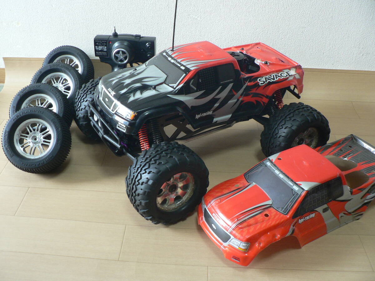 Yahoo!オークション -「hpi サベージ」(完成品(エンジン Yahoo!オークション -「hpi サベージ」(完成品(エンジン