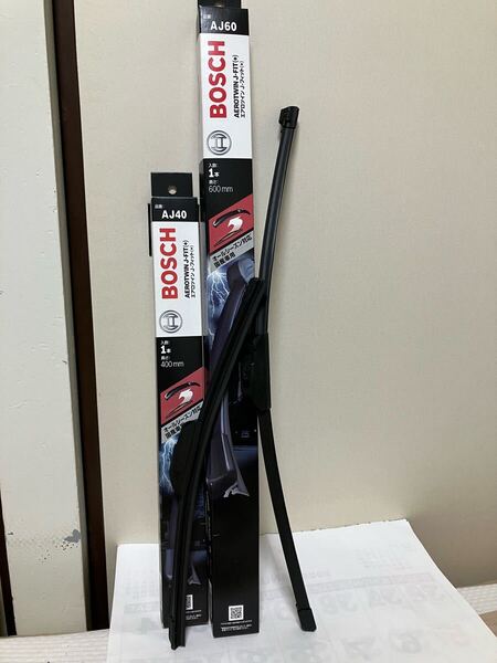 【値下げ】【送料込み】【即決】BOSCH ワイパーブレード エアロツイン J-フィット(+) AJ60(600mm) AJ40(400mm) 左右セット