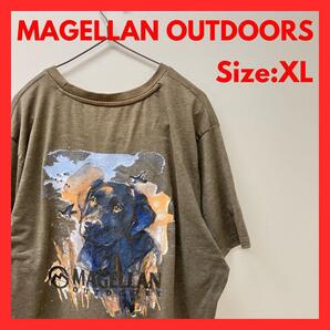 【美品】古着 ドッグプリント ラブラドールレトリバー Tシャツ メンズ XL