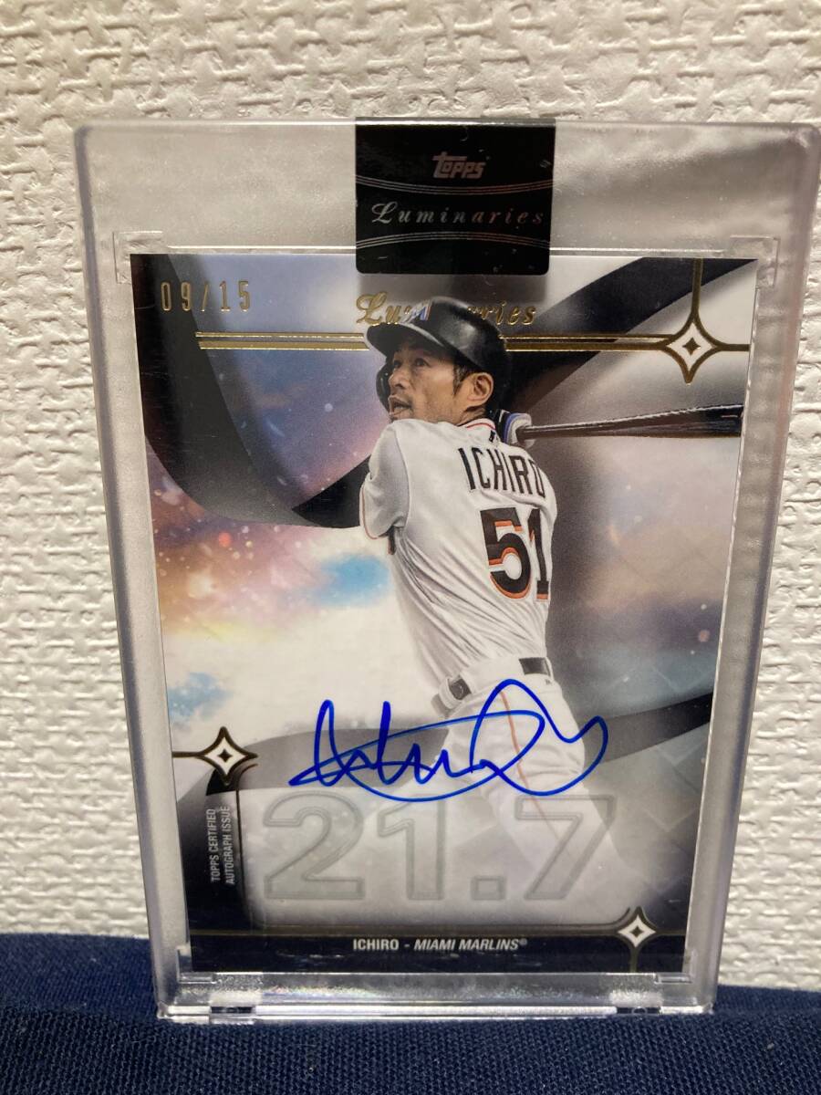 Yahoo!オークション -「イチローサイン」(Topps) (シングル Yahoo!オークション -「イチローサイン」(Topps) (シングル