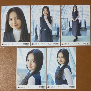 乃木坂46 中村麗乃 落とし物 アンダーver. Web限定 生写真 個別 5種コンプ