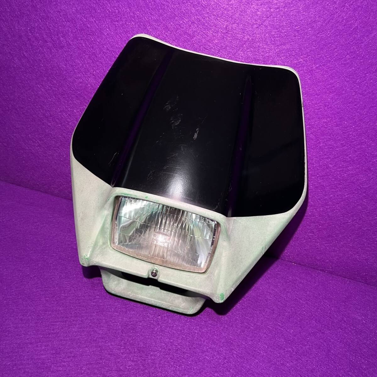 新品！カワサキkdx125SR ヘッドライトカウル 検索kdx200SR