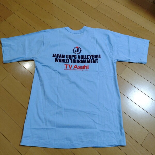 激レア 未使用 80s ジャパンカップ 男子バレーボール世界大会 Tシャツ