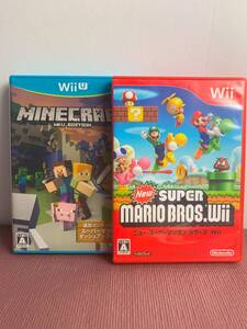 No 462 Newスーパーマリオブラザーズ MINECRAFT EDITION Wii 任天堂 ゲーム 子供 遊び 玩具 マリオ マインクラフト Wii U