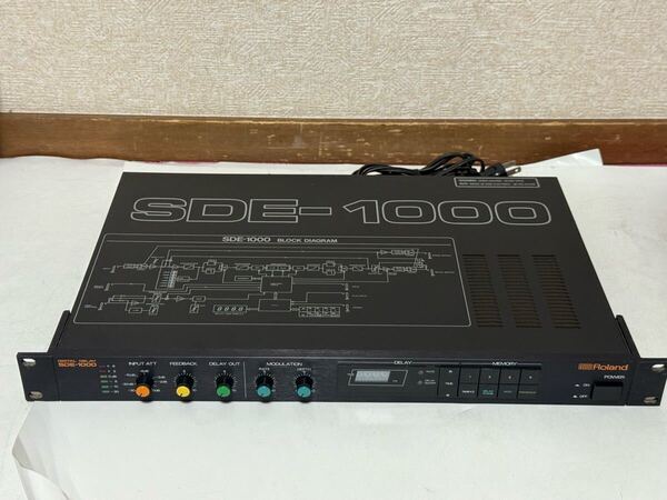 Roland SDE-1000 デジタルディレイ ローランド