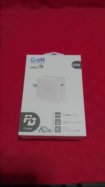 ★☆L-08 GaN【ガリウム】 65w type-C 充電器 未使用☆★