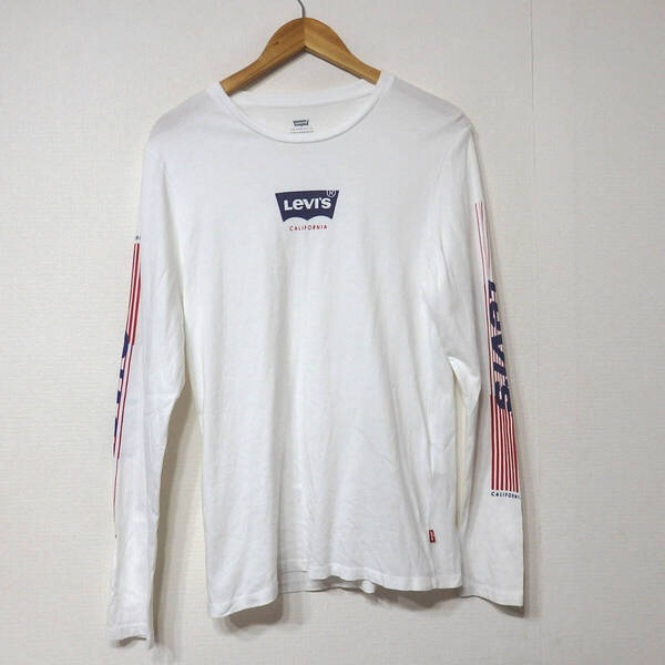 【送料無料】リーバイスTシャツ/長袖 Tee Sサイズ Levi's 綿100%