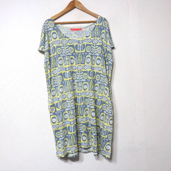 【送料無料】グラニフワンピース/総柄デザイン Design Tshirts Store graniph