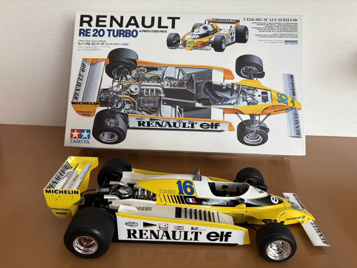 Amazon.com: TAMIYA 1/12 Renault RE-20 Turbo LTD ED TAM12033