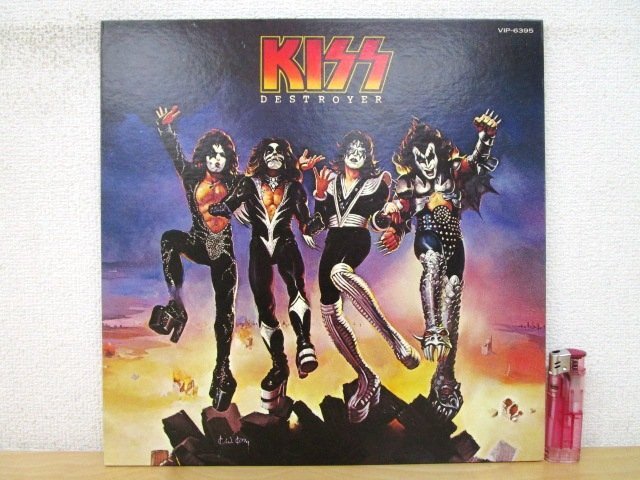 Yahoo!オークション -「kiss 地獄の軍団」(レコード) の落札相場