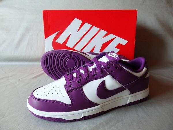 29.5cm!新品◆NIKE Dunk Low Retro◆US11.5(29.5cm)PURPLE/W◆サーフィン/スケートボード/スノーボード/BMX/バスケットボール