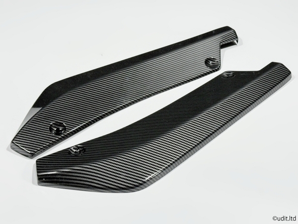 汎用 カーボン リップ フロントスポイラー アンダーカバー トリム パネル スポーツ カスタム対応 Z33Z34FD2EK9 WRX STI GRB VAB ZC6ZN6