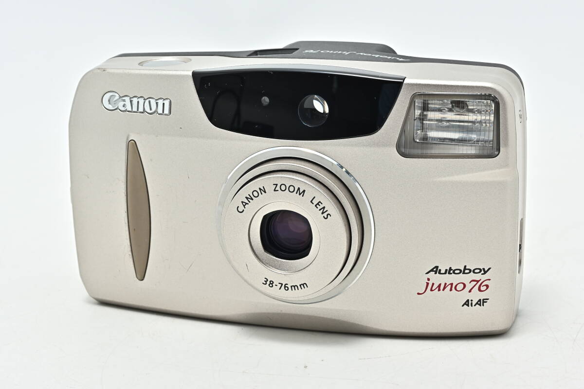 ☆完動品・美品・初期保証付☆canon autoboy juno ☆フィルム入門